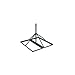 Easy Up Non-Penetrating Roof Mount with 2" x 60" Mast - Satellite WIFI - EZ NP-60-200 Flat Roof Mount