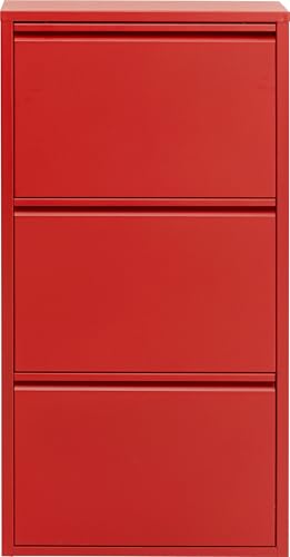 Kare Design Zapatero Caruso Rojo Acero