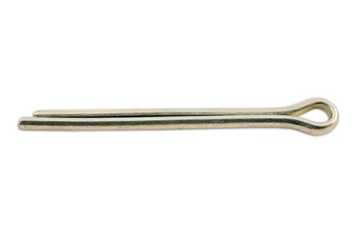 Split Pins goupilles fendues de précision Connect 32510 en acier durable, boîte de 200 pièces