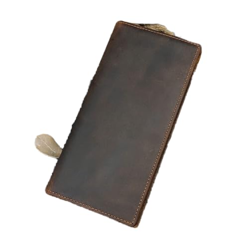 Portafoglio casual da fatto a mano da 1 pezzo multi-carta da antigraffio Colore: A Dimensioni: 18.5 x 2 x 9cm uomo da lavoro lungo