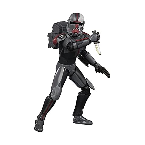 Star Wars F1859 Soldier Black Series Bad Batch Hunter 15,2 cm große The Clone Wars Sammel-Actionfigur Cover