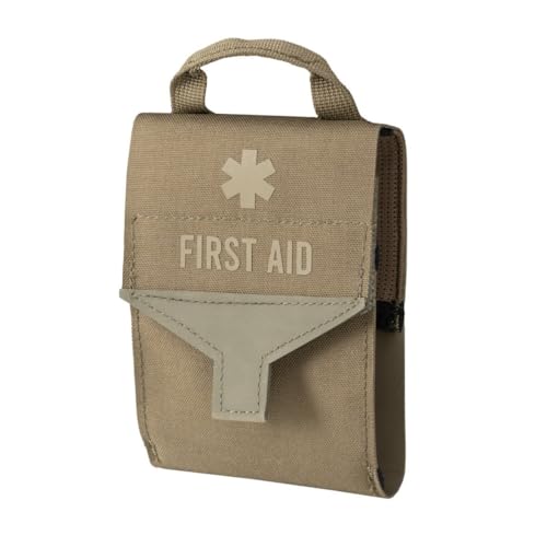 Med Pouch Helikon-Tex plano para senderismo y emergencias en montaña color verde