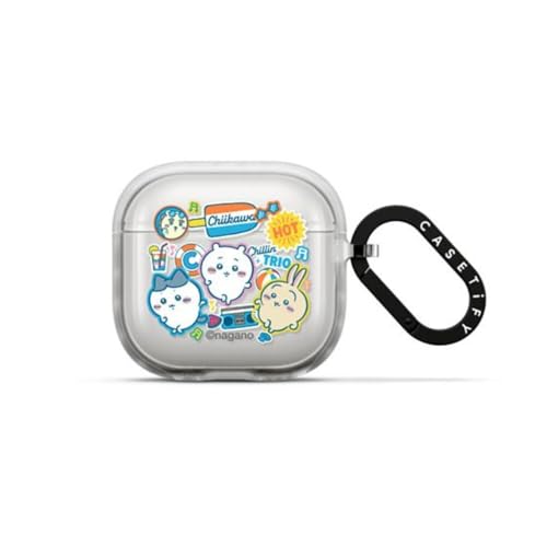 CASETiFY [Chiikawa Co-Lab] �C���p�N�g �P�[�X AirPods 4 - Chiikawa Summer Party - �t���X�g