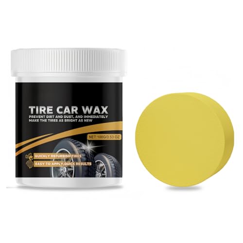 Cera Negra para Llantas de Larga Duración con Aplicador 3.53 oz miniatura 1