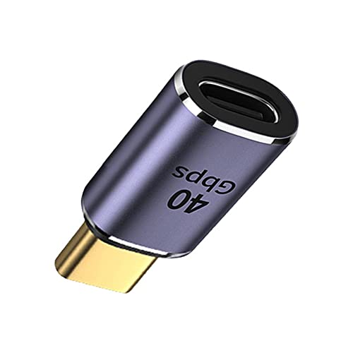 Conector USB4 Tipo C Macho a Hembra 40Gbps 100W miniatura 1