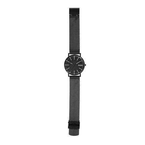 Skagen Signatur Three-Hand 40mm Minimalist Watch, Signatur Steel-Mesh Watch - SKW6577