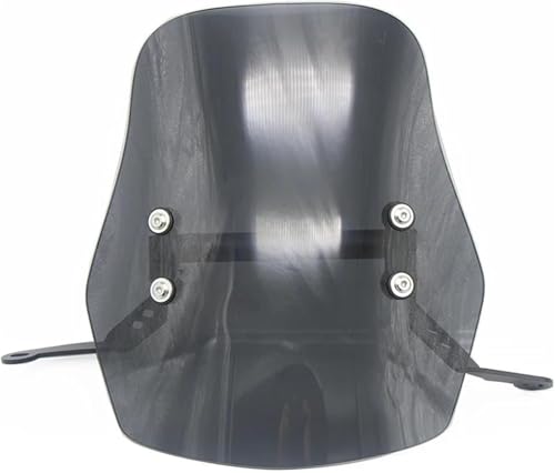 Déflecteur de pare-brise moto compatible Cross Cub 110 bulle protection gris foncé
