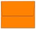 1,000 Tangerine Zest Orange A6 Envelopes - 6.5" x 4.75" - Square Flap