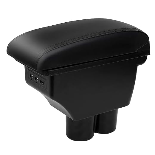 Doble capa Consolas Reposabrazos Caja para Jimny 2007-2018