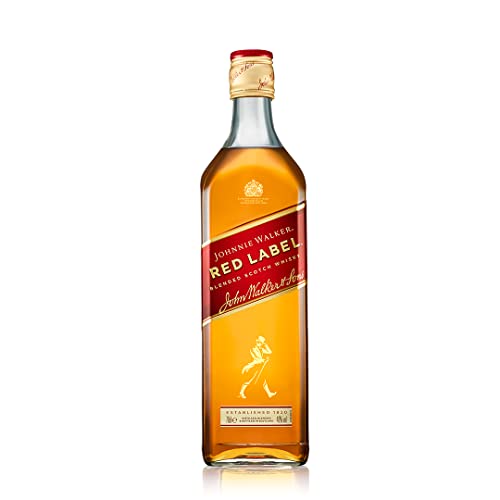 Johnnie Walker Red Label | Blended Scotch Whisky | Preisgekrönter, aromatischer Bestseller | handgefertigt in den 4 bekanntesten Regionen Schottlands | 40% vol | 700ml Einzelflasche Cover