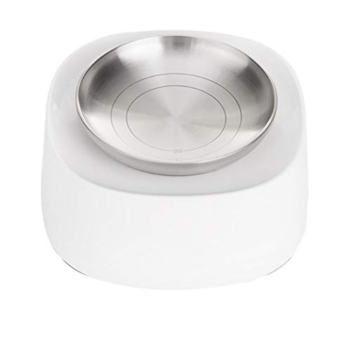 Laifug Erhöhter Futternapf aus Edelstahl, rutschfest, für Katzen und Kätzchen, Gewichtsverlust-Schüssel, von Tierärzten empfohlen Cover