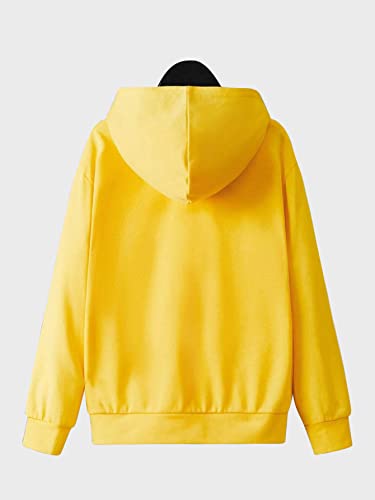 Image of Dagcros Boy's Full Sleeve Hoody Cotton T-Shirts (BD-32 34 bz) Yellow