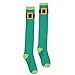 Amscan St. Patrick's Day Green Belt Style Knee High Socks, 1 Pair | Party Accessory