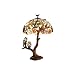 Chloe Lighting CH19B441DT 3 Light Birds Harmony Table Lamp