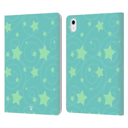 Carcasa de cuero para iPad Air 2020 con diseno de estrellas Head Case Designs
