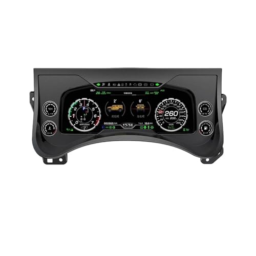 12.3 LCD Car Digital Dashboard Cluster Compatible with Hummer H2 2003 2004 2005-2009 Virtual Instrument Panel Speedometer Cockpit Upgrade
