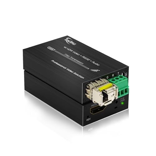 Convertidor HDMI 4K a fibra para solucionar distancias de 20 km
