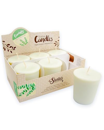 Bougies votives florales Shortie's Candle Company lot de 6 pour ambiance maison