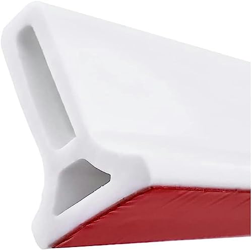 Barrera de agua de ducha para puerta de baño, puerta de ducha, tira plegable de silicona para retener el agua de 78 pulgadas