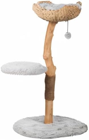 Árbol moderno para gatos Uni gris 23 x 18 x 45 pulg miniatura 10