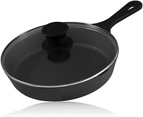 Grillpfanne Alu Guss 28cm Steakpfanne Fischpfanne Pfanne