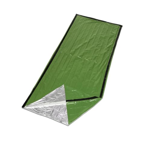 BRIGHTFUFU Emergency Sleeping Bag for Winter Survival Travel Bag Compact Camping Blanket Anti-Cold Thermal Sleeping Pad