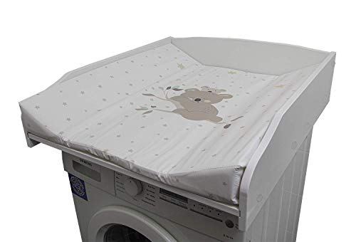 Trend-Welt - Cambiador de pañales para mesa cambiadora (60 x 70 cm) beige Motiv
