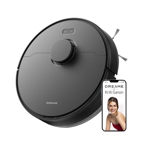 DREAME F10 Black 2 in 1 Robot Vacuum Cleaner & Mop, 13,000Pa Suct...