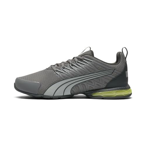 PUMA Mens Voltaic Evo Hit The Wall Running Sneakers Shoes - Grey3
