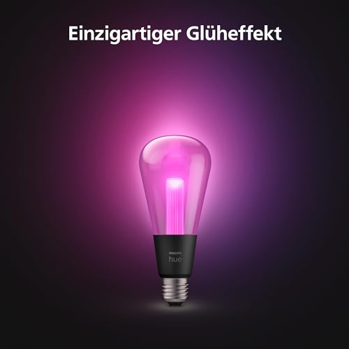 Philips Hue Lightguide Smart LED-Lampe ST70, Edison Form, E27 – Ansicht 2