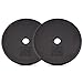 Yes4All 1-inch Cast Iron Weight Plates for Dumbbells – Standard Weight Disc Plates (7.5 lbs, Set of 2)