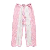 XUOUP Warmer Genesung Mantel Für Den Winter Mit Klettverschluss Zum Einfachen An- Und Ausziehen, Ideal Bei Knochenbrüchen Oder Für Personen, Die Lange Bettlägerig Sind Pink Pants,S