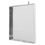 Toddmomy Air Conditioner External Unit Metal Water Tray Pan with Drainage for Outdoor Ac Unit Condensate Collection and Leakage Prevention