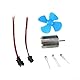 SPORTARC Windkraftanlage Generator Kit Dynamo Generator DC 0-20V Gerador Energia - Vielseitiger Motoreinsatz (Motor mit gewöhnlichem Power-Motor betreiben) - Windbetrieben - 12 Watt - Schwarz