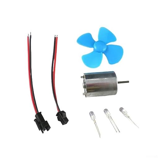 SPORTARC Windkraftanlage Generator Kit Dynamo Generator DC 0-20V Gerador Energia - Vielseitiger Motoreinsatz (Motor mit gewöhnlichem Power-Motor betreiben) - Windbetrieben - 12 Watt - Schwarz