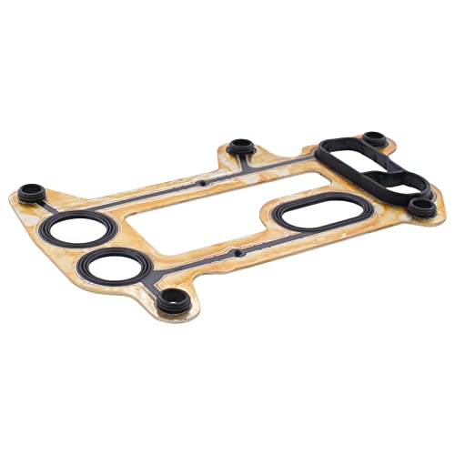 Doo Engy Ölfilterdichtung Ölfiltergehäuse Dichtungssatz Motorölfiltergehäusedichtung Ölkühler Dichtringe mit O-Ring für 1er E81 E87 E88 E82 3er E90 E91 E92 E93 5er E60 E61 X1 E84 X3 E83 D3 E90 E92 E91