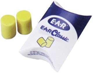 Ear 247-312-1201 Poly Bag Ear Plugs - 200 Pair per Box - Yellow