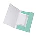 Produktbild Original Falken Sammelmappe PastellColor. Aus extra starkem Karton mit 3 Klappen und Gummiband für DIN A3 Pastell-Farbe Minz_Grün Aufbewahrungs-Zeichen-Mappe für die Schule