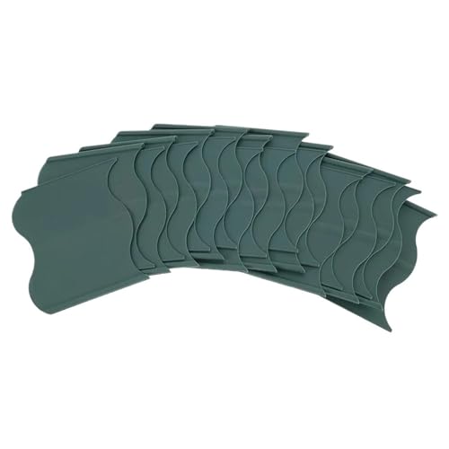Garden Lawn Palisade Edging Border, 20Pcs Garden Fence PP Plastic Lawn Path Border DIY Plant Flower Border Yard Lawn