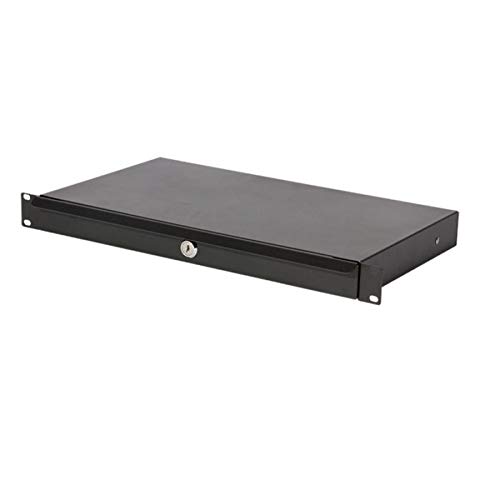 Tiroir rack 1U OnStage RDLS1000 peu profond et verrouillable pour coffret 19 pouces