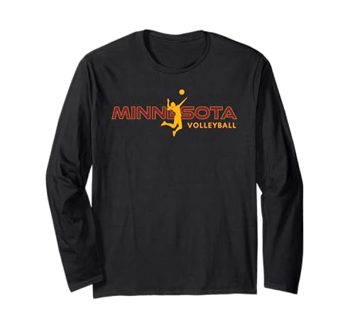 Minneapolis Sports St Paul Twin Cities Minnesota Volleyball Long Sleeve T-Shirt