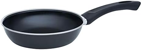 Riess, 0050-022, Gourmet pan 18, Classic, SCHWARZEMAILLE, Diameter 18 cm, Height 4 cm, Capacity 0.6 Litre, Enamel Black