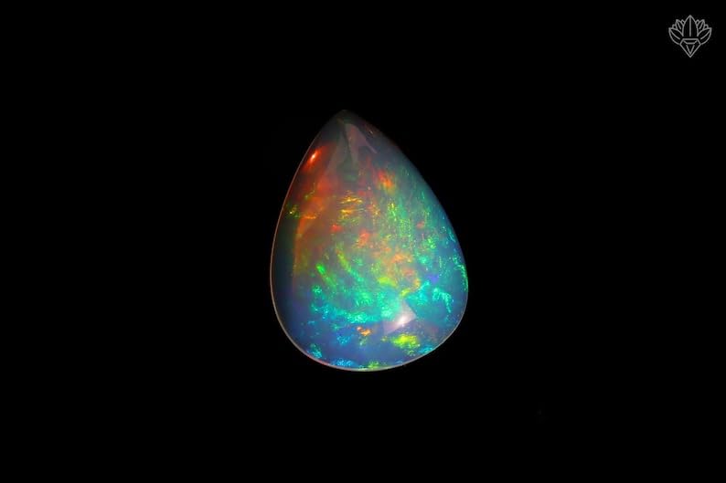 Cabochon d'opale éthiopienne AAA éclat multi-feu pour haute joaillerie - 2