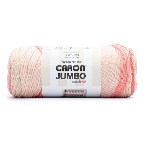 Image of Caron Jumbo Print Ombre Yarn-Blossom 296619-19016