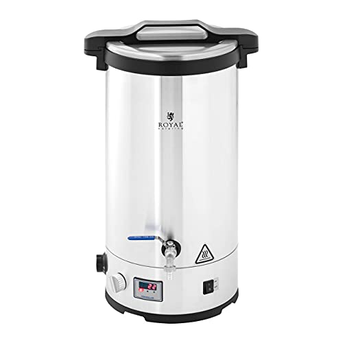 Royal Catering RCBM-30CK Cuve De Fermentation Fermenteur ? Bi?re Inox Matériel (Volume : 30 l, Puissance : 700/1 800/2 500 W, Plage de température : 30-110 °C, Minuterie : 0-120 min) - Image 6