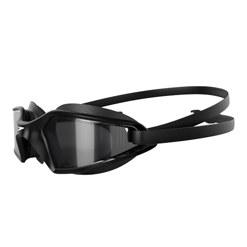 Lunettes de natation Hydropulse Speedo en noir et blanc pour adulte