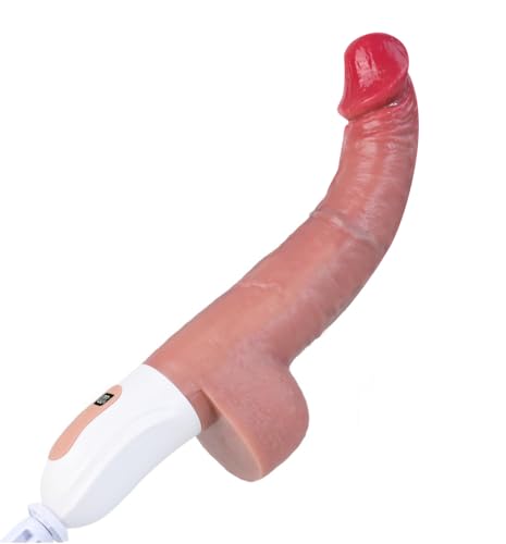 Realistic Adult for Women Today Silent with Strong Suction Cup for Hands Free Play for Women Pleasure BFD463 (Flesh)