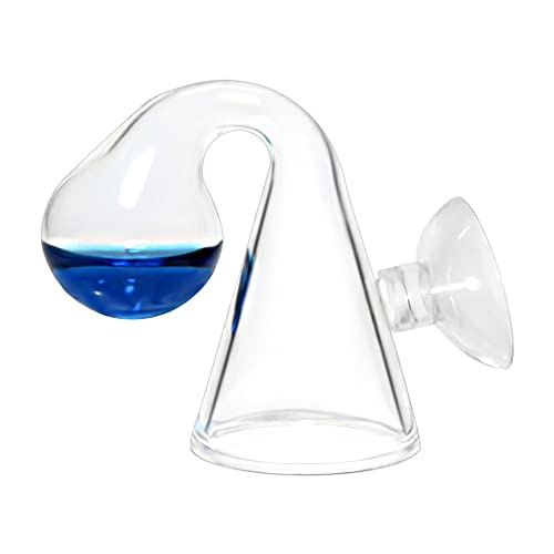 Image of Co2 Drop Checker, Quickest Most Accurate Easiest to Use Glass Co2 Drop Checker for Aquarium Fish Tank with Solution (CO2 Checker with Solution)