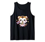 Divertente amante dei ramen asiatici tigri thai