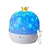 Kids Night Light - Projektor Mit Musik, 360 Grad Rotierender, Kindergartenprojektor, Wandschlafschlafschlafung, Entspannte Dekorative Sternenhimmel -Display | Festliche Indoor -Accessoires Für Die Wei